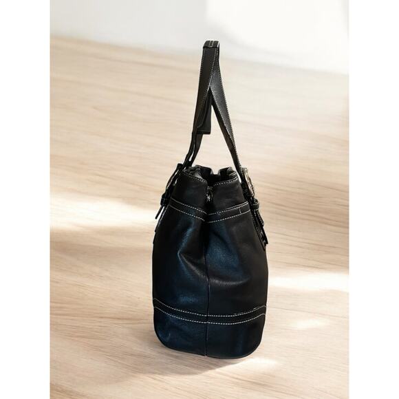 Y2K Coach F10912 Soho Leather Carryall & 6A06 Soho Slim Envelope Wallet - Picture 4 of 15